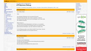 
                            7. LPCXpresso Debug - Mikrocontroller.net