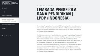 
                            10. LPDP | Education