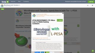 
                            9. LPESA MICROFINANCE LTD | Micro Loan For Mobile ... - Scoop.it