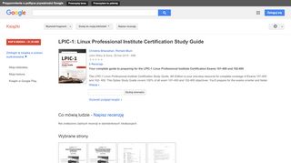 
                            11. LPIC-1: Linux Professional Institute Certification Study Guide