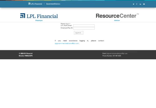 
                            10. LPL Financial - Login