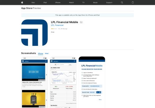 
                            4. LPL Financial Mobile on the App Store - iTunes - Apple