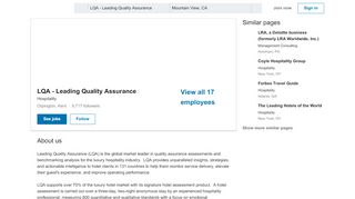 
                            6. LQA - Leading Quality Assurance | LinkedIn