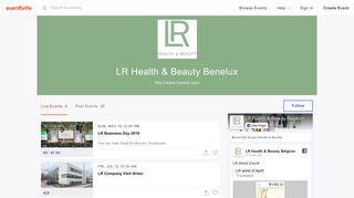 
                            12. LR Health & Beauty Benelux Events | Eventbrite