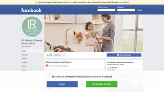 
                            3. LR Health & Beauty Deutschland - Home | Facebook