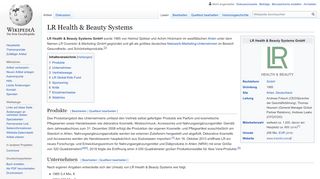 
                            10. LR Health & Beauty Systems – Wikipedia