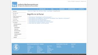 
                            5. LRZ: Begriffe im Id-Portal