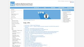
                            6. LRZ: FAQ: VPN