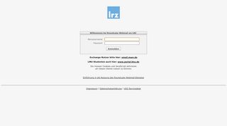 
                            1. LRZ-Webmail