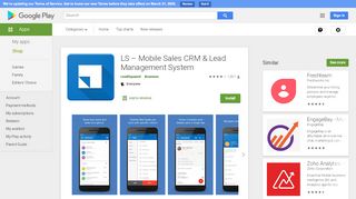 
                            4. LS – Mobile Sales CRM & Lead Management System - Apps on ...