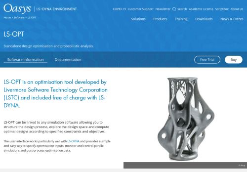 
                            9. LS-OPT | Oasys LS-DYNA - Oasys software