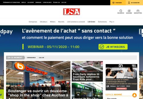 
                            1. LSA - actualité consommation des ménages et grande distribution en ...