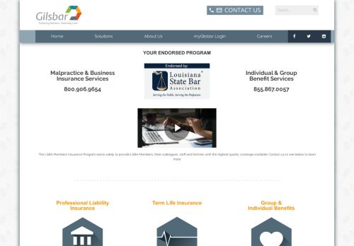 
                            6. LSBA Web Banner Website Link - Gilsbar