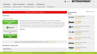 
                            11. LSbet 120€ BONUS - February 2019 - BETTINGFORMAT en