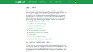 
                            10. Lsbet App - LSbet mobile für Android & iPhone - Livetipsportal.com
