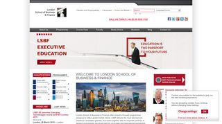 
                            2. LSBF: London School of Business and Finance, UK