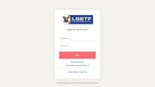 
                            1. LSETF - Log in