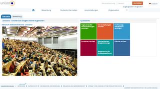 
                            13. LSF becomes unisono The new campus management ... - Uni Siegen