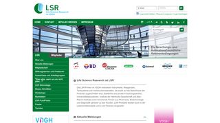 
                            5. LSR - Life Science Research - VDGH