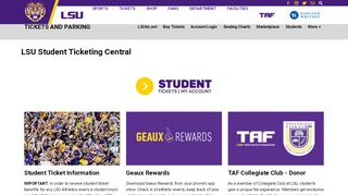 
                            12. LSU Student Ticketing Central - LSUsports.net - The Official Web ...