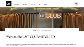 
                            3. L&T Club Anmeldung | L&T