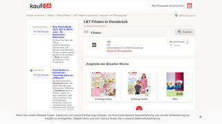 
                            9. L&T Filialen in Osnabrück - Adressen und Öffnungszeiten - kaufDA