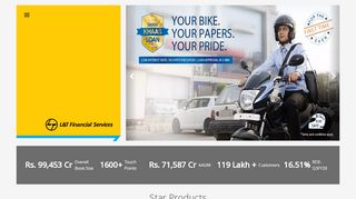 
                            2. L&T Financial Services: Home Loan, Mutual Fund, Two Wheeler Loan