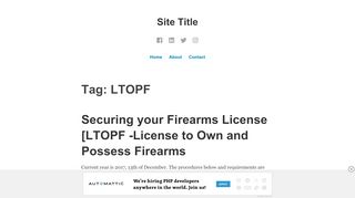 
                            12. LTOPF – Site Title - WordPress.com