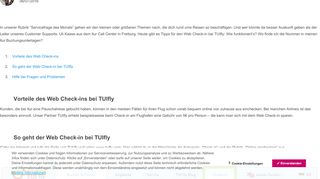 
                            9. L'TUR Buchung: Wie funktioniert der Web Check-in bei TUIfly?