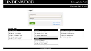 
                            3. LU Online Application Portal - Apply to Lindenwood University