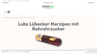 
                            9. Lubs Lübecker Marzipan mit Rohrohrzucker - Brandnooz