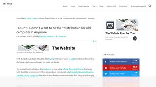 
                            12. Lubuntu Doesn't Want to be the “distribution for old computers ...
