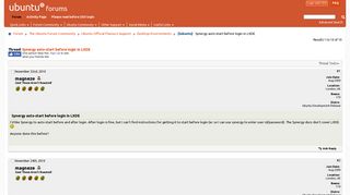 
                            6. [lubuntu] Synergy auto-start before login in LXDE - Ubuntu Forums