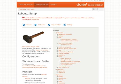 
                            5. Lubuntu/Setup - Community Help Wiki - Ubuntu Documentation