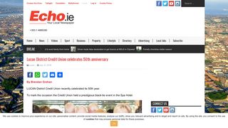 
                            11. Lucan District Credit Union celebrates 50th anniversary - Echo.ie