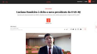 
                            10. Luciano Bandeira é eleito o novo presidente da OAB-RJ - JOTA Info