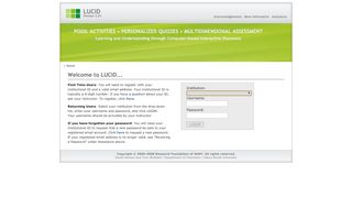 
                            11. LUCID - Learning and Understanding through Computer-based ...