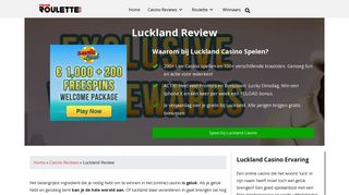 
                            7. Luckland Casino wel betrouwbaar? Lees de Review & Ervaringen