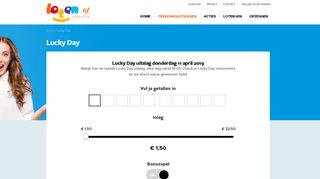 
                            5. Lucky Day uitslag | Check hier je lotnummers - Loten.nl