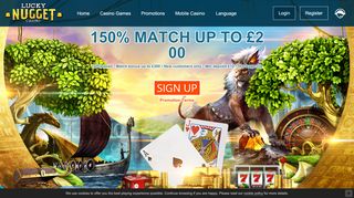 
                            10. Lucky Nugget: Rewarding Action at Canada's Top Online Casino