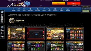 
                            5. Lucky Palace(LPE88) Online Casino Games | Slot Games - ...