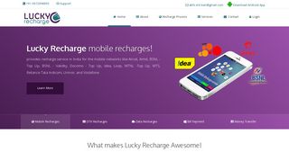 
                            5. Lucky Recharge - Home