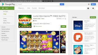 
                            11. Lucky Win Casino™- FREE SLOTS - Apps on Google Play