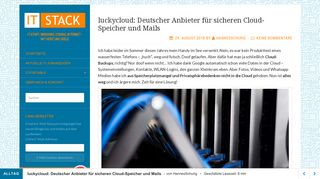 
                            11. luckycloud: Deutscher Anbieter für sicheren Cloud-Speicher und Mails ...