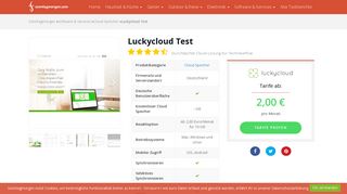 
                            4. Luckycloud Test 2019 - Sonntagmorgen.com