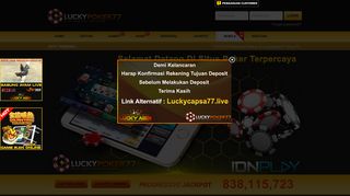 
                            2. Luckypoker77.com