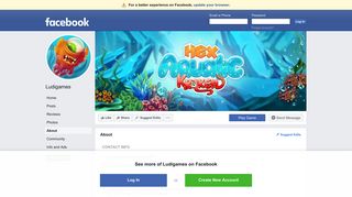 
                            5. Ludigames - About | Facebook