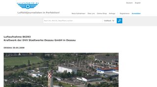 
                            13. Luftaufnahme Dessau - Kraftwerk der DVV Stadtwerke Dessau GmbH ...