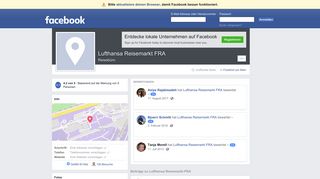 
                            9. Lufthansa Reisemarkt FRA - Frankfurt am Main - Reisebüro | Facebook