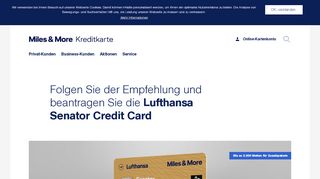 
                            4. Lufthansa Senator Credit Card